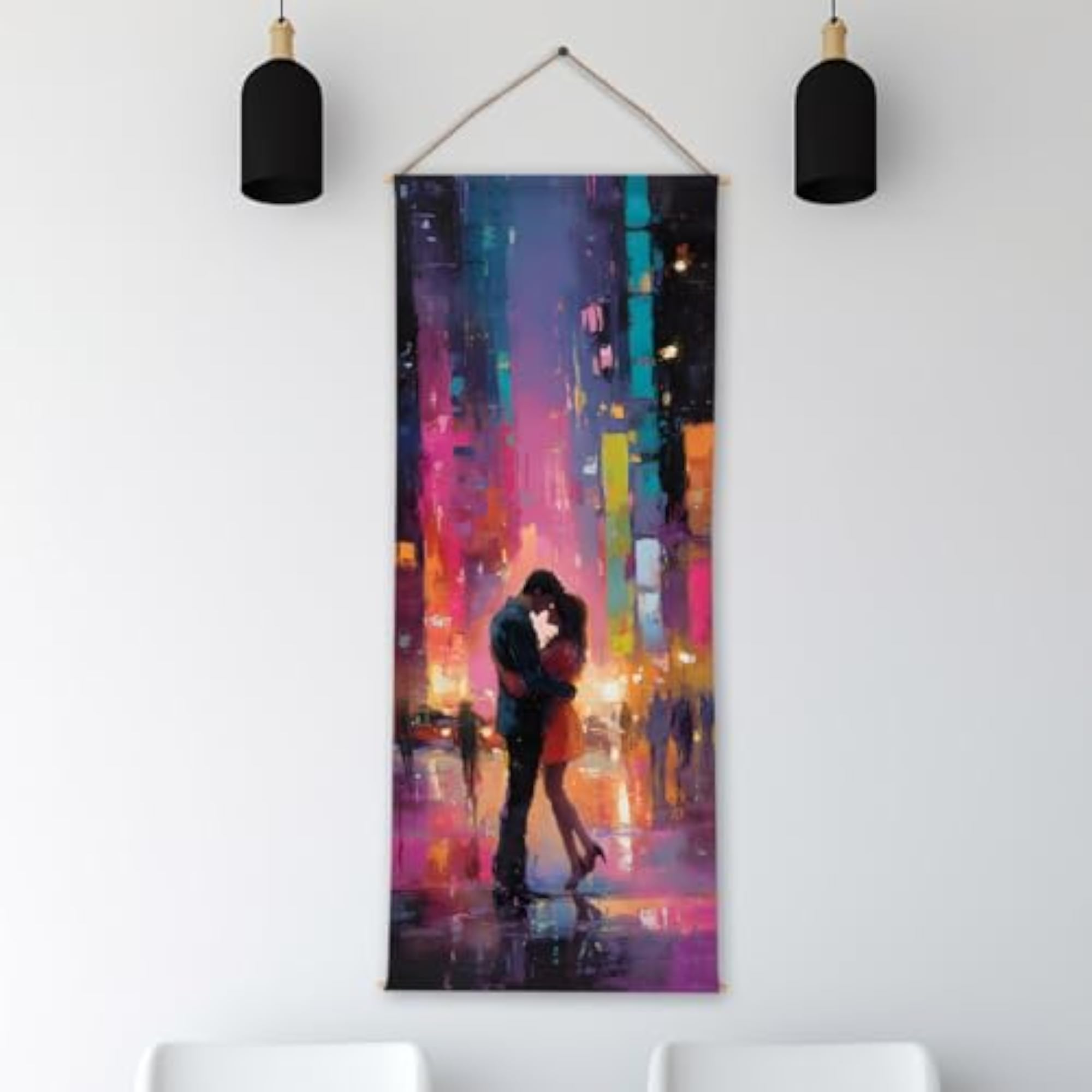 Romantic Couple Tapestry 24x60 In (DS15)