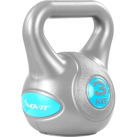 Kettlebell MOVIT 3 kg Bleu Clair Cover