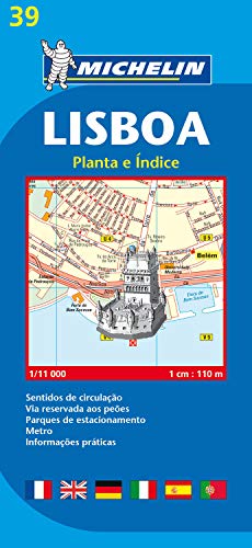 Michelin Lisboa Map (Map) (Portuguese Edition)