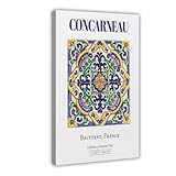 Qualité supérieure : images haute résolution imprimées sur toile, en utilisant de l'encre imperméable à l'eau et à base de solvant écologique. L'œuvre d'art est imperméable, résistante aux UV et à la décoloration pendant plus de 30 ans.