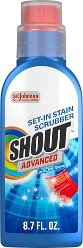 Shout Advanced Stain Remover Gel for Clothes Laundry, Ultra ...