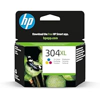 HP 304XL Tricromia, N9K07AE, Cartuccia Originale da 300 Pagine, Alta Capacità, Compatibile con...