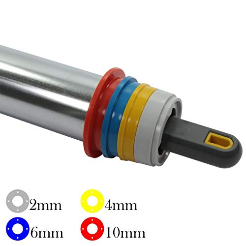 Rolo de Massa Com Regulagem de Altura 28cm - Cromado