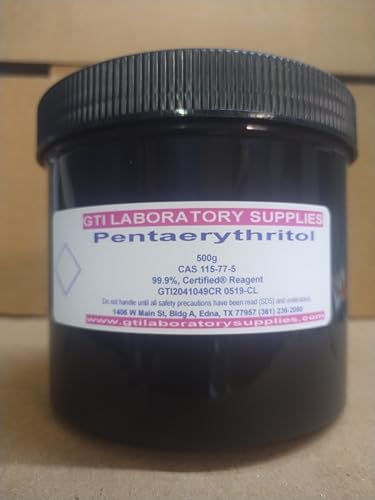 Pentaerythritol, 99.9%, Certified® Reagent, 500 Grams