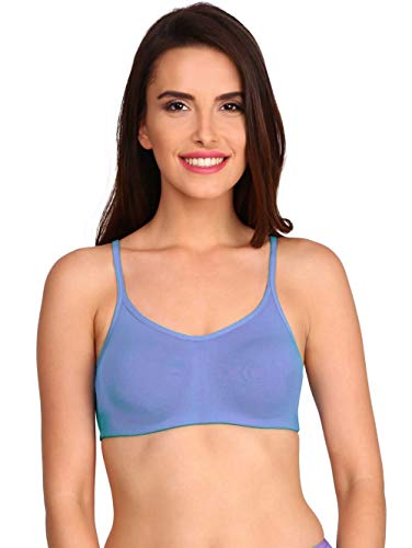 Image of Jockey Women's Cotton Soft Cup Bra (SS12-0105-IRSBU 34B Iris Blue)