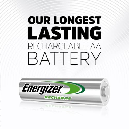 Image of Energizer Recharge Universal Rechargeable AA Batteries (2 Pack), Double A Rechargeable Batteries