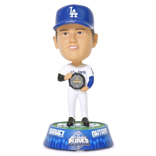 【5000体限定】大谷翔平 MVP記念 ロサンゼルス・ドジャース バブルヘッド人形 記念盾 4.5インチ メジャー公式 [並行輸入品]のサムネイル
