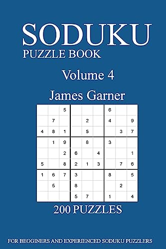 Sudoku Puzzle Book: [2017 Edition] 200 Puzzles- volume 4