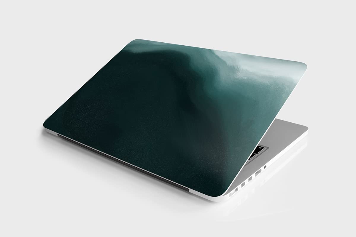 DWELLSINDIA Vinyl Dark Ocean Wave Skin/Sticker for Laptops Upto 15.6 Inch Suitable for HP, Lenovo, Dell, Acer, ASUS (HD Quality, Dark Teal) (B099K577MP) Amazon Price History, Amazon Price Tracker