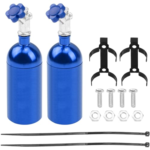 2Pack Vgoohobby Simulation Nitrogen Bottle Decoration Part Accessory Compatible with Traxxas TRX4...