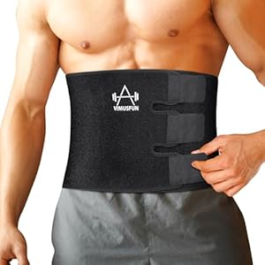 Waist Trimmer Belt Men Sweat Band Stomach Wrap Waist Trainer for Women