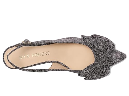Jack Rogers Women's Debra Slingback Kitten Heel-Sparkle Pump2