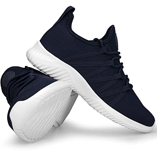 Image of Feethit Womens Slip On Running Shoes Breathable Walking Shoes Lightweight Gym Workout Shoes Non Slip Fashion Sneakers