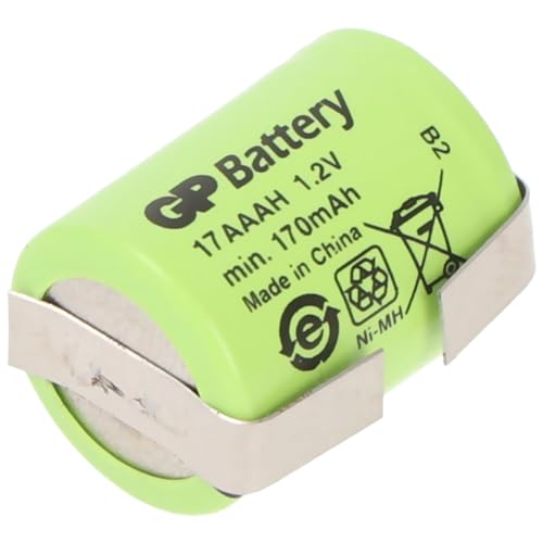 KAN 1/3AAA Micro 1,2 Volt 150mAh Ni-MH mit Lötfahne U-Form