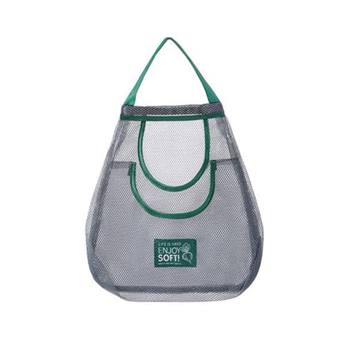 Lwaviwer Wiederverwendbare Netztasche zum Aufhängen in der Küche, große Kapazität, für Zuhause, Obst, Gemüse, Aufbewahrung Nr. 3