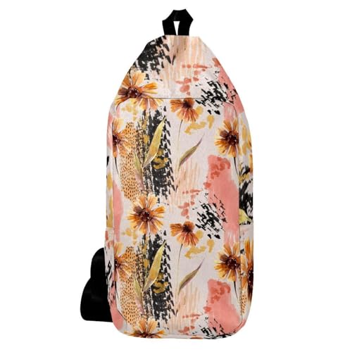 Sac à dos à bandoulière floral multicolore idéal pour vos balades urbaines