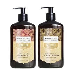 Arganicare Rizinusöl Haarwachstum Shampoo und Conditioner Set