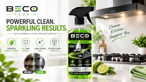 Image of Kitchen Cleaner Green 500ml Powerful Grease Cutting Formula, For Kitchen Surfaces