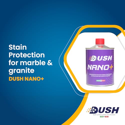Image of Dush Nano+ Stain Protection for Marble and Granite | Advanced Sealant Guard Against Stains and Spills | Long-Lasting Marble and Granite Protector (500 ML)