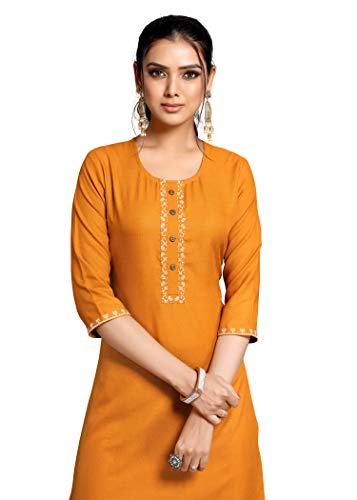 Image of Shiv Textiles Women's Cotton Regular Fashion Kurti