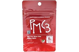 Affordable PMC3 Silver Clay with Exceptional Malleability