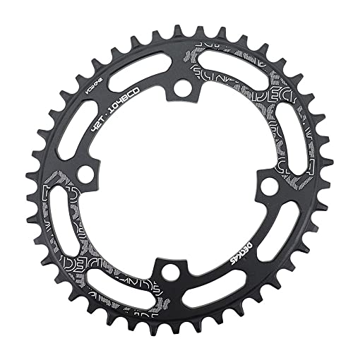 DJCバイクチェーンリング104mmBCDラウンド/オーバルMTB104BC