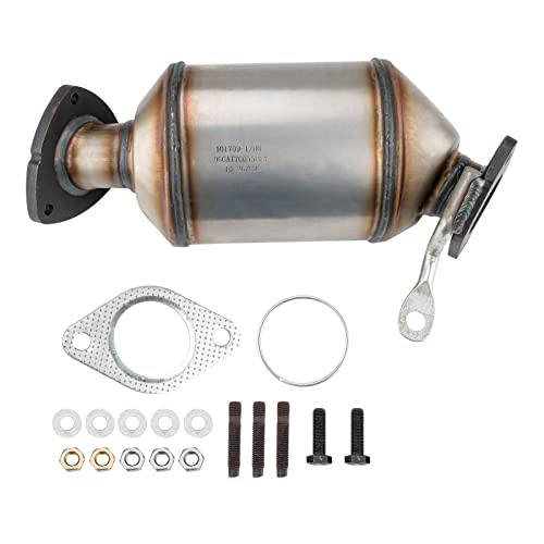 Prolenz Catalytic Converters Replacement For 2009-2017 Traverse, 2007-2017 Acadia, 2007-2010 Outlook, 2008-2017 Enclave 3.6L Stainless Steeland Ceramic Material Catalytic Converters