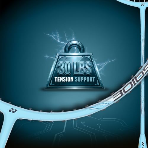 Image of Yonex Graphite Strung Badminton Racquet Astrox Lite 43i (G4, 77 Grams, 30 lbs Tension, Aqua Blue)