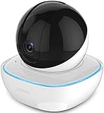  BD.Y Cámara de Seguridad IP HD Wi-Fi 1080P Vigilancia doméstica Vigilancia inalámbrica Alarma Visión Nocturna P2P CCTV Cámara Monitor para bebé, 720P