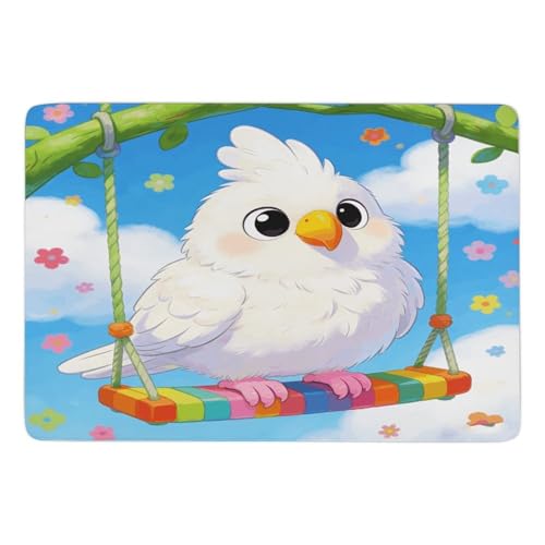 The Spring Leisurely Stroll of A Little White Parrot �o�X���O �\�t�g�R�[�����t���[�X �o�X���[���}�b�g �X���b�v ���f���[�T�[ �z���� �V�����[ �t���A �J�[�y�b�g ���킢�� �􂦂� �G���A���O 160
