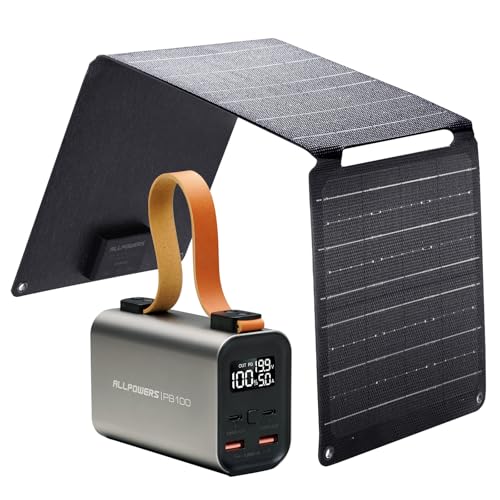 ALLPOWERS PB100 Laptop Power Bank with SP001 12V21W Portable...