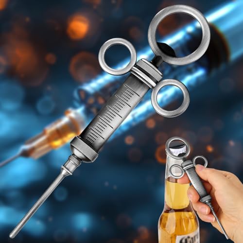 LULLEA Seringue ouvre-bouteille, cadeaux d'infirmière avec seringue, infirmière, médecin, étudiant, infirmière, calendrier de l'Avent, cadeau de Noël, argent – vue 5