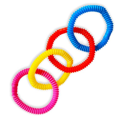 Kit com 4 tubos flex, 2-8DZ FVSE, Fidget Toys, Toyng