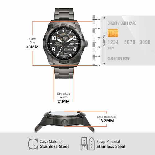 Image of Fossil Bronson Smoke Watch ME3255