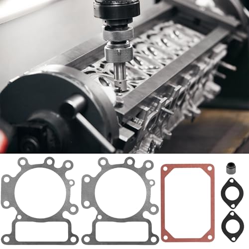 Image of Engine Valve Head Gasket Set, Valve Cover Gasket Seal Kit Intake Gasket for Briggs Stratton 794152 690190 Engine 31A807 31E877 31Q507 31R507