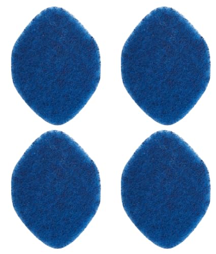 Image of Clorox Extendable Tub & Tile Scrubber Refills, 4-Pack Diamond-Shaped Replacement Scrubber Pads, Blue