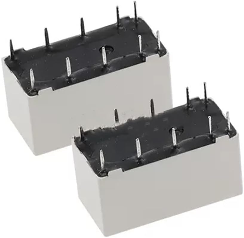 5PCS HFD2-012-S-L2-D HFD2/012-S-L2-D HFD2-005-S-L2-D HFD2-024-S-L2-D Double Coil Magnetic Holding Relay(HFD2-005-S-L2-D)
