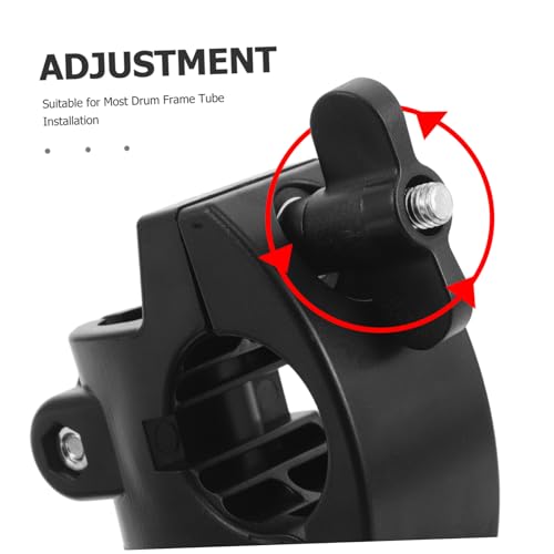 Clamp para rack de batería, plástico y metal, negro miniatura 3