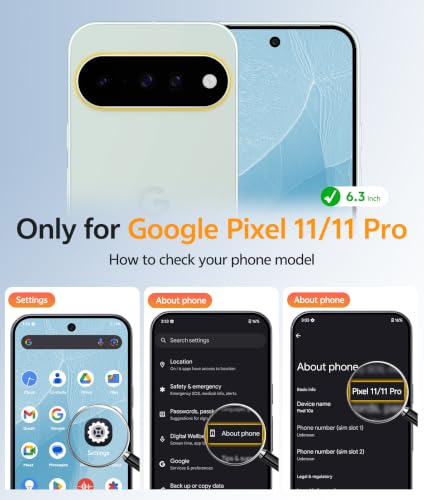 Image of FNTCASE for Google Pixel 11 Pro Case / Pixel 11 Case, with Screen Protector | Fit for Magsafe, Translucent Matte, 14FT Military Grade Drop Protection, Shockproof Protective Phone Cover, Teal