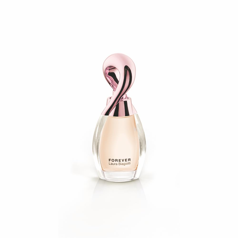 Laura Biagiotti – Forever Eau de Parfum für Damen 30 ml – Damenduft – Blumige, Chypre- & Gourmand Komposition – Zarte und fruchtige Noten – Skulpturaler Flakon in Infinity-Form