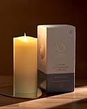 Simply Collected Flickering Flameless Candles Battery Operated with Timer, 800+ Hours Realistic 3D M