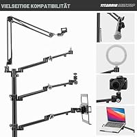 TARION Overhead Kamera Tischstativ mit 4-Gelenkarm Titanrig Desktop – Ansicht 4