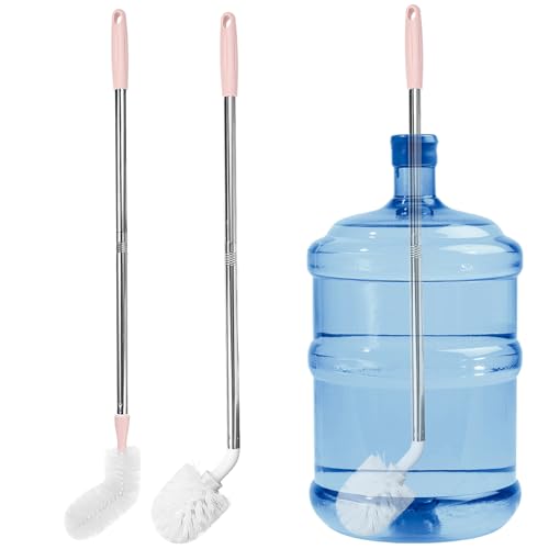 5 Gallon Water Jug Cleaning Brush Carboy Brush & Bottle Cleaner for Glass