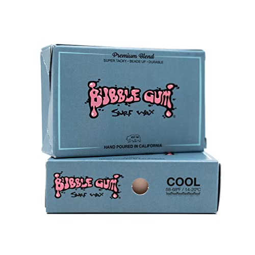 Bubble Gum Surf Wax Premium Formula Cool 6 Pack image 5