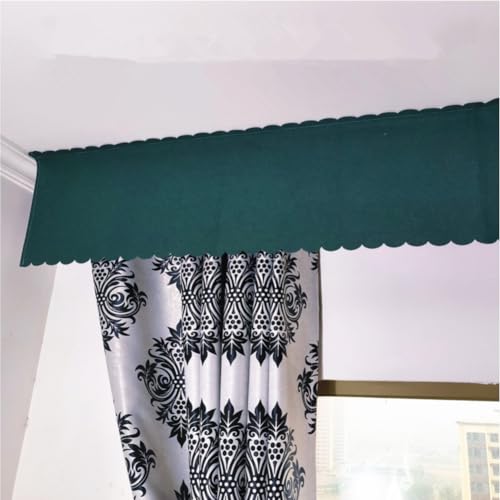 Cortinas opacas autoadhesivas de verde oscuro para un bloqueo de luz del 100% 2