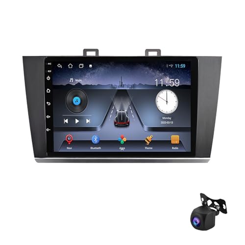 Autoradio Android 13 Subaru Legacy résolvez vos problèmes de navigation avec l'écran 9"