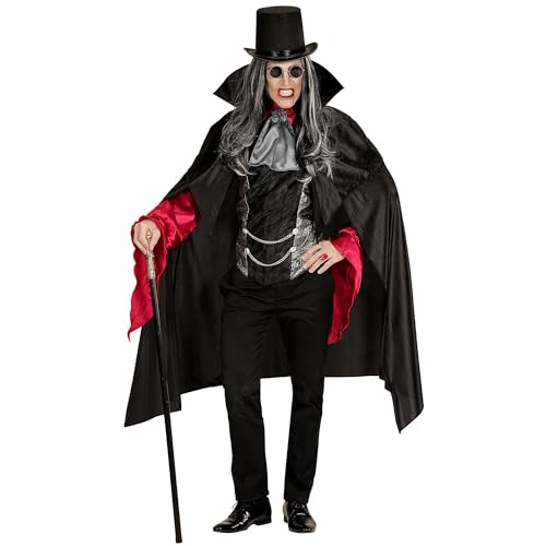 W WIDMANN MILANO Party Fashion - Disfraz de Vampiro, Gótico, Chupasangre, Conde Oscuro, Disfraz de Halloween