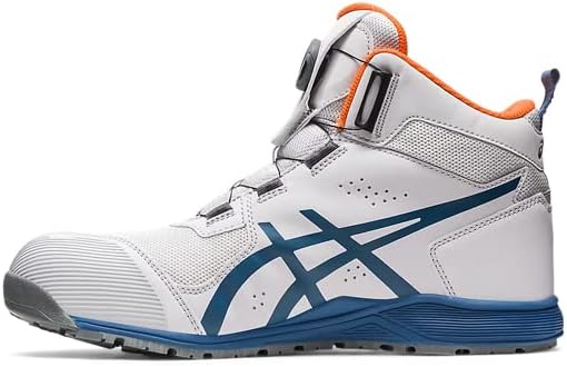 asics Working CP214 BOA JSAA WinJob Men's Safety Shoes, A-Type Toe Core, Anti-Slip Sole, FuzeGEL, Work Shoes