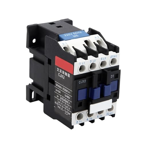 Contacteur CA LC1D CJX2-0901 9A triphasé pour rail DIN avec bobine 110V 3P 1NC