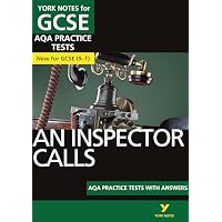 An Inspector Calls AQA Practice Tests with answers York Notes - for 2026, 2027 exams